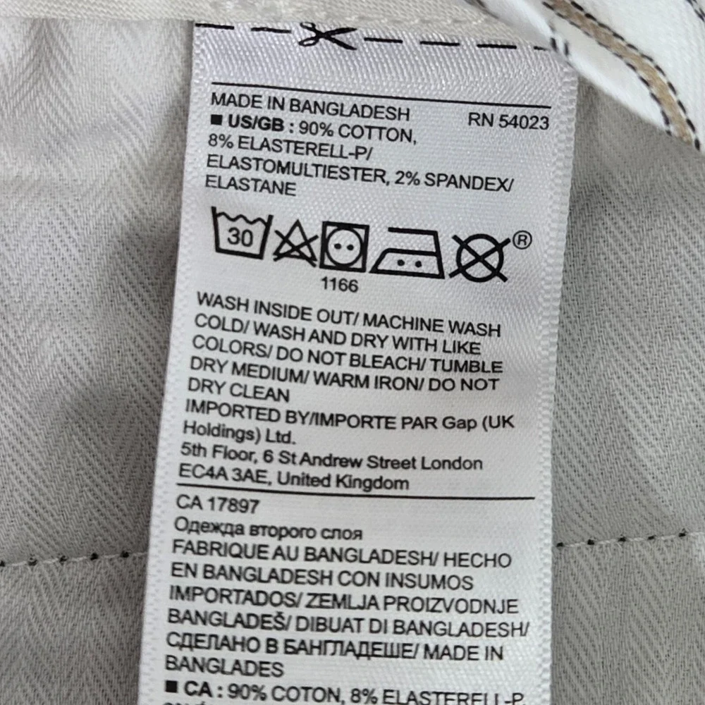 Banana Republic Men Pants 35x32 Blue Fulton Chino Straight Mid Rise READ